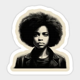 Angela Davis Sticker